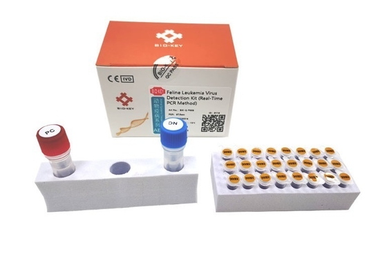 FeLV फेलिन कैट टेस्ट किट EDTA एंटीकोआगुलेंट फेलिन ल्यूकेमिया टेस्ट किट PCR