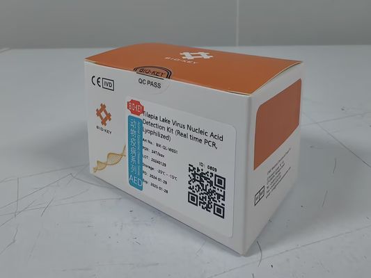 टिलापिया झील मछली वायरस न्यूक्लिक एसिड डिटेक्शन किट रीयल टाइम पीसीआर लियोफिलिज्ड